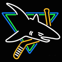 Brand New NHL San Jose Sharks Beer Bar Neon Light Sign 18&quot;x 16&quot; [High Qu... - £111.11 GBP
