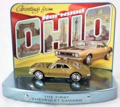 1967 CHEVY CAMARO NORWOOD DIE-CAST 1:64 SCALE DIORAMA 3D MODEL CAR - $364.28 MXN
