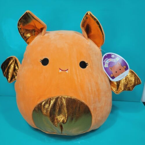 Primary image for Tangie Halloween Orange Shiny Bat Squishmallow Plush Walgreens Exclusive 16" New