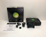 Black Microsoft Original Xbox Console With Controller, Power, And Av Cable. - $259.93