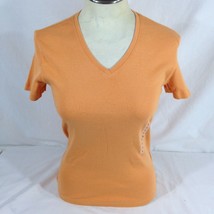 Banana Republic,Classic Tee,Orange-Pumpkin,Cap Sleeve Shirt, Sz Small NEW - £9.90 GBP