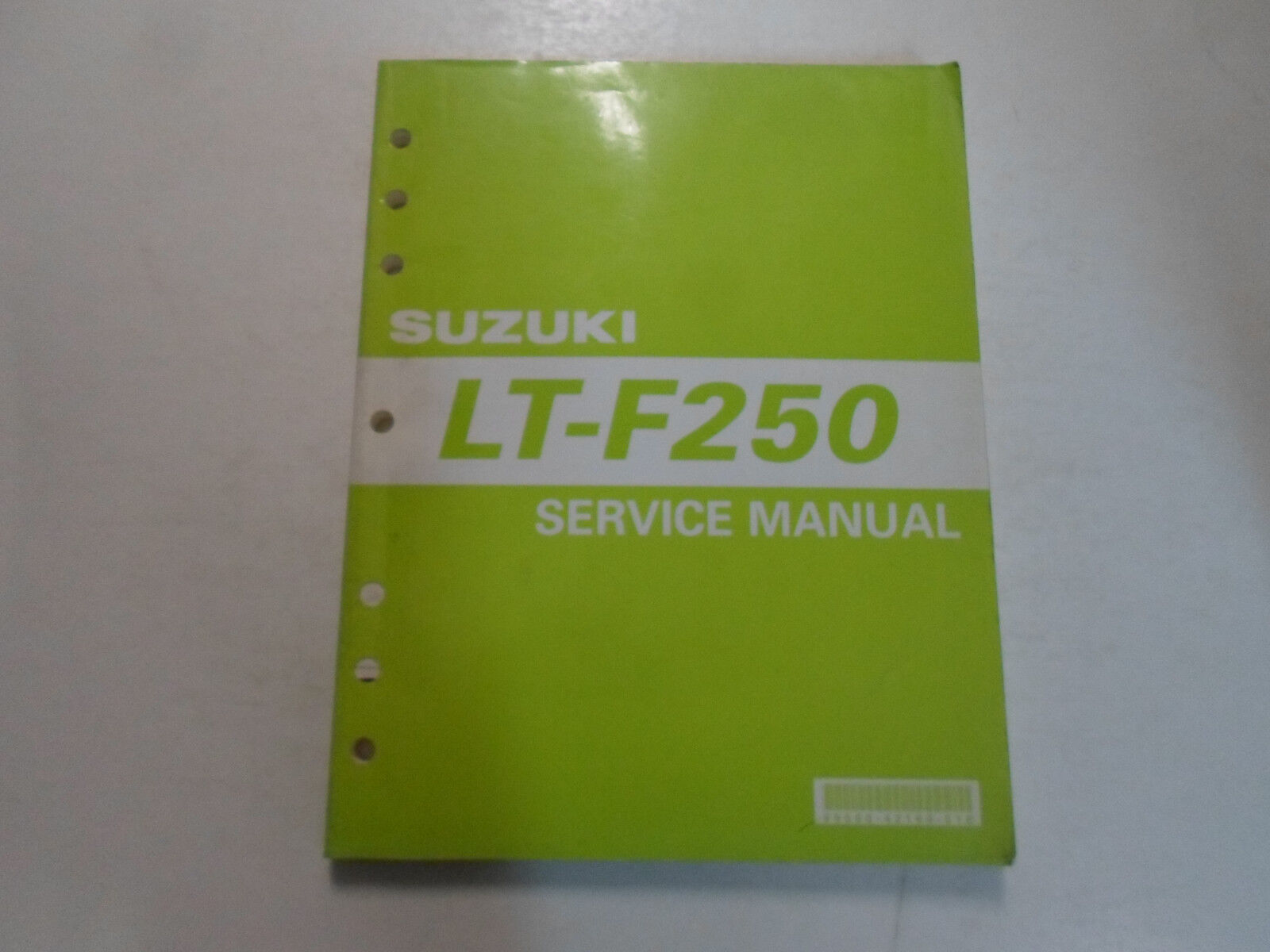 2002 Suzuki LT-F250 Service Réparation Atelier Manuel OEM 99500-42160-01... - $16.86
