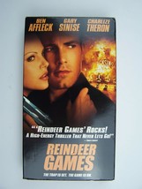 Reindeer Games VHS Video Tape Ben Affleck Gary Sinise Charlize Theron - £5.29 GBP