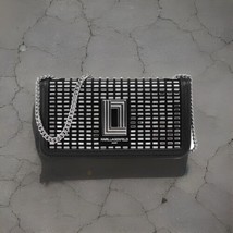 karl lagerfeld KOSETTE WOC BAG WITH CRYSTALS Black - $138.38