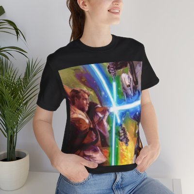 Jedi Duel: Obi-Wan vs. Grievous, Epic Battles star wars shirt