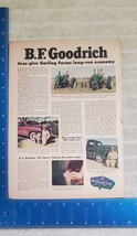 Vintage 1952 B F Goodrich Magazine Advertisement - £10.99 GBP