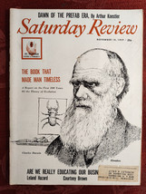Saturday Review November 14 1959 Evolution Charles Darwin Mstislav Rostropovitch - £15.86 GBP