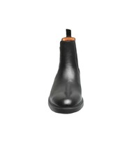 Men's Stacy Adams Townsend Plain Toe Chelsea Boot Black Tumbled 25728-007 image 7