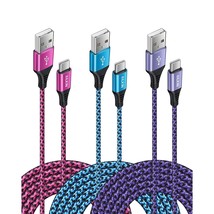 [3Pack/6Ft] Samsung Charger Cord, 3A Usb Type C Fast Charging Cable For Samsung  - £13.56 GBP