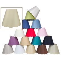 Royal Designs, Inc. Deep Empire Scallop Lamp Shade, Medium Lamp Shade, 8 x 15 x  - £28.24 GBP+