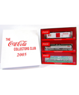 New The Coca-Cola Collectors Club 2005 HO 3 Train Set - $147.51