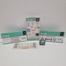 Cricut Tiny Treasures Creative Memories Cartridge, Keypad Overlay &amp; Manual - £55.42 GBP