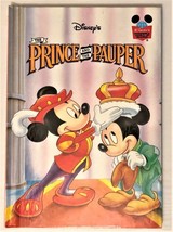 Disney&#39;s Hardcover Vintage Children&#39;s Book Prince And the Pauper 1993 - £4.75 GBP
