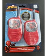 NEW! Marvel Spider-Man￼ Red Walkie Talkies Set  2 Way Radio - $13.88 CAD