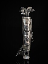 Cigar Cutter Golf Bag with Clubs image 13