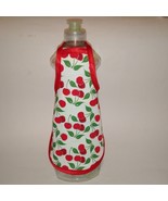 Cherry Cherries Summer Fruit Decorative Soap Bottle Dish Apron 1PC - $4.78