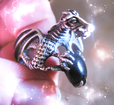 HAUNTED RING THE DRAGON'S FIRE LEGACY GOLDEN ROYAL COLLECTION MAGICK  image 2