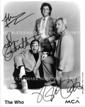 The Who Group Signed Autograph 8x10 Rp Promo Photo Daltrey Townshend &amp; Entwistle - £14.34 GBP