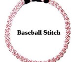 3 Rope Tornado Twist Boys Baseball Stitch Energy Necklace 18&quot; 20&quot; New USA - $8.99