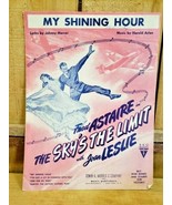 My Shining Hour 1943 Fred Astaire, Joan Leslie, Bing Crosby Back Cover W... - $481.24 MXN