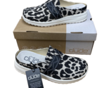 Hey Dude Nora | Black Cheetah | Women&#39;s Lightweight Casual Slip On Shoes... - $39.99