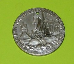 1924 Koelmesse Koln Cologne Germany Trade Token Fair Cathedral Medal Boat Harbor - £130.36 GBP