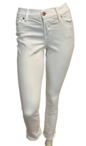 Old Navy Women's Curvy Profile Mid-Rise Denim Jeans White Sz 0 - $14.24