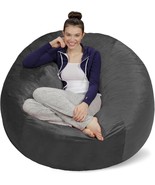 Sofa Sack Bean Bag Chair - Plush, Ultra Soft - Memory Foam Bean Bag, Cha... - £80.46 GBP