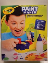New Crayola Paint Maker Multi Color Craft Set Kids Play Kit Toy Gift NIB - £47.25 GBP