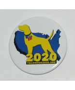 DEFEAT TRUMP Yellow Dog 2020 Democrats Vote Down Ballot 2 Win! Buttons - £0.00 GBP