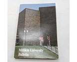 Millikin University Bulletin Book Spring 1979-80 - $35.27