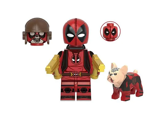 Kidpool with Dog Deadpool Marvel Minifigure