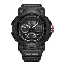 Digital Watch Men Waterproof Men&#39;s Casual Sport Dual Display Watches Luxury - $29.99