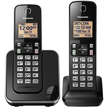 Expandable Cordless Phone System with Amber Backlit Display – 2 Handsets... - €153,49 EUR