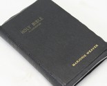 Holy Bible KJV Red Letter Self Pronouncing Illustrated Zipper Cover Worl... - $21.55