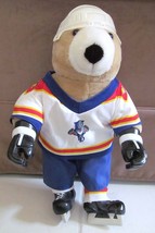 Vintage Florida Panthers Nhl 21&quot; Stanley Panther Pro Bear Stuffed Plush Toy Rare - £71.88 GBP