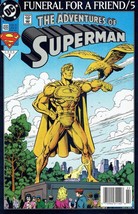 DC Collectible Comic Book Adventures of Superman #499 (1993) - £4.45 GBP