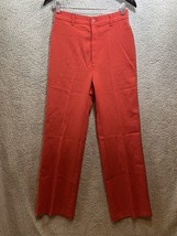 VTG Levi’s Red Polyester Dress Pants 28x32 70s 80s - £12.73 GBP