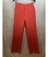 VTG Levi’s Red Polyester Dress Pants 28x32 70s 80s - $16.20