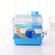 2-Levels Hamster Habitat Home Rodent Gerbil Mouse Mice Rats Guinea Pig Cage - £27.45 GBP