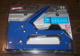 ARROW MODEL T55 STAPLE GUN - ALL PURPOSE - RECONDITIONED -MADE IN U.S.A. - £15.72 GBP