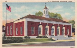 U.S. Post Office La Grange IL Illinois Postcard E10 - $4.99