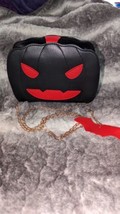 Brand new pumpkin Jack-o&#39;-lantern cross body purse/bag. - £12.05 GBP