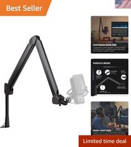 Wave Mic Arm - Premium Broadcasting Boom Arm with Cable Management Chann... - $163.34