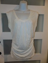 Susie Rose White V-Neck Shirt Size XL (15/17) Women&#39;s  EUC - $23.75