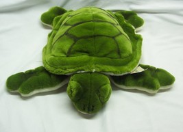 JAAG NICE REALISTIC SEA TURTLE 14&quot; Plush STUFFED ANIMAL Toy with Tag - £15.82 GBP