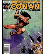 SAVAGE SWORD OF CONAN #124 MAY 1986 NM COVER BY MICHAEL GOLDEN - $122.80 MXN