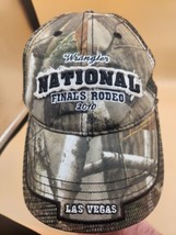 Wrangler Hat national finals rodeo 2010 las vegas osfa adjustable camo p... - £11.08 GBP