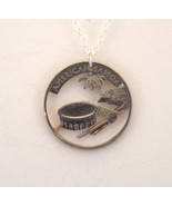 American Samoa - Cut-Out Coin Jewelry, Necklace/Pendant - £18.66 GBP