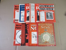 Vintage Showman&#39;s Trade Review Motion Picture Times Mixed Lot of 10 Magazines 70 - £289.79 GBP